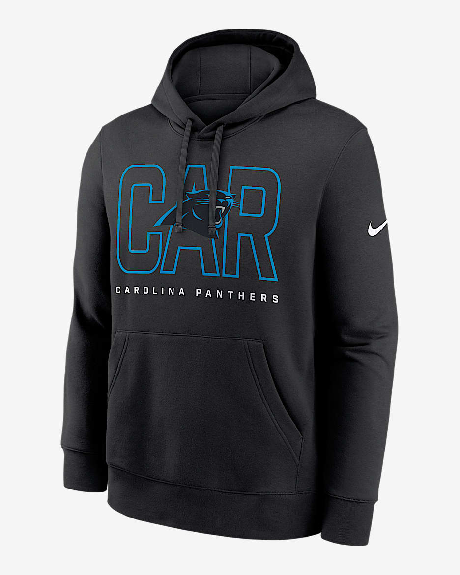 Carolina Panthers Busted Play Club Men's Nike NFL Pullover Carolina Panthers Busted Play Club Men's Nike NFL Pullover